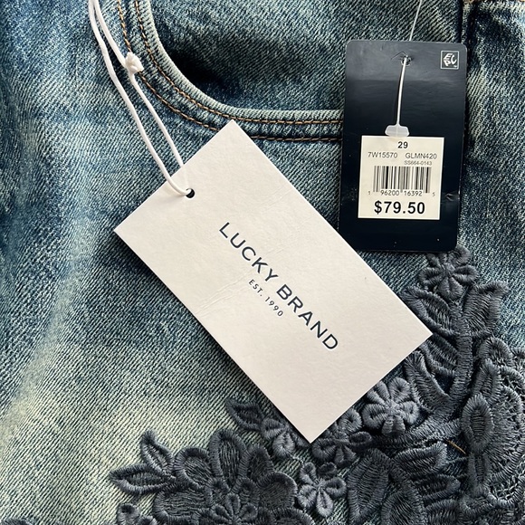 🍀 Lucky Brand ✨ “Boy Mid Rise Short” 🍀 - Picture 8 of 13